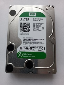 Dysk 2TB Green WD20EZRX SATA III