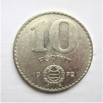 10 Forintów 1972 r. Węgry 