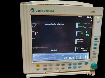 Monitor pacjenta Datex-Ohmeda s/5 e-caoiv