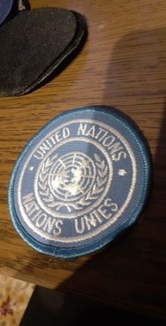 Naszywka ONZ United Nations