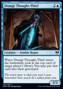 Draugr Thought-Thief - KHM - FOIL