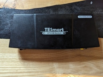TESmart 2 Port DisplayPort 1.2 KVM Switch 4K60Hz