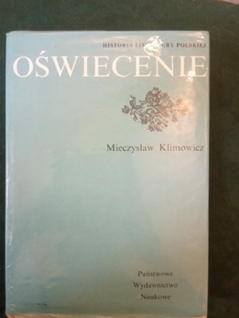 Oświecenie, Mieczysław Klimowicz