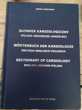 Słownik kardiologiczny polsko-niemiecko-angielski