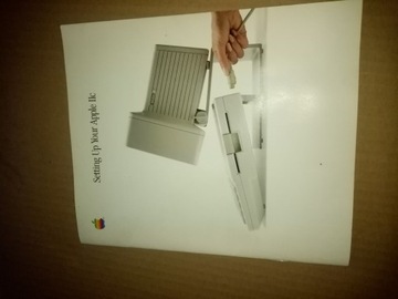 Instrukcja Apple IIc vintage, retro 