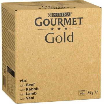 Gourmet Gold mus 4 smaki ekonomiczne opakowanie 96