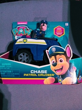 Psi Patrol pojazd policja oraz figurka Chase nowy