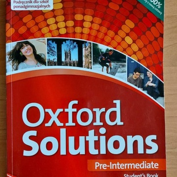 Oxford Solutions Pre-Intermediate Student's book