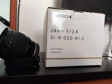 Obiektyw Tamron Sony E 24mm F/2.8 Di III OSD M1:2