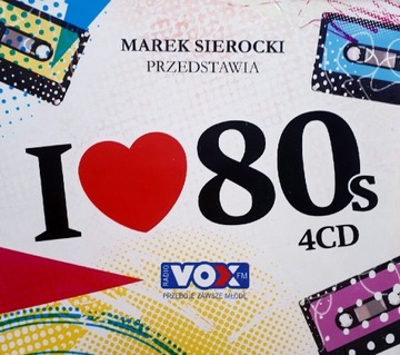 MAREK SIEROCKI Przedstawia I Love 80s 4CD 2012r