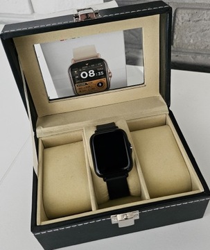 Smartwatch smart kwadratowa koperta black czarny