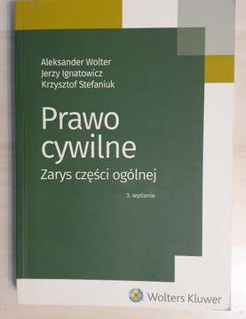 Prawo Cywilne Zarys Części Ogólnej   w. 3 