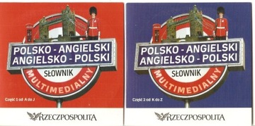 Słownik Polsko-Angielski Angielsko-Polski Cz. 1,2