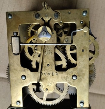 Mechanizm zegara Badische Uhrenfabrik