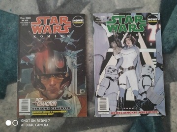 Star Wars 2 komiksy zestaw komiks