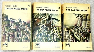 Zestaw 3 tomy Aleksy Tołstoj Droga przez mękę 1971