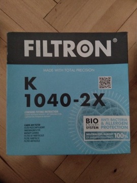 Filtry kabinowe Filtron K1040-2x