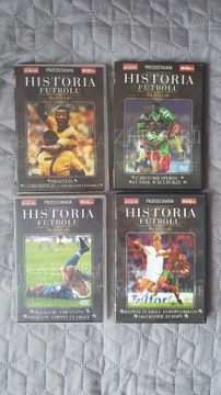 ZESTAW DVD HISTORIA FUTBOLU PIĘKNA GRA - 4 DVD