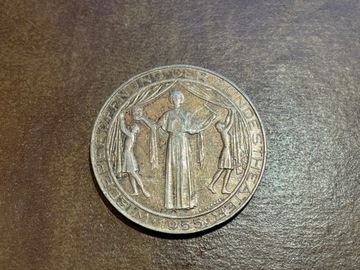 25 shilling 1955 srebrna moneta 25 szylingów Ag800