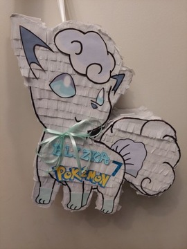 Piniata pokemon alola vulpix ice z kijem