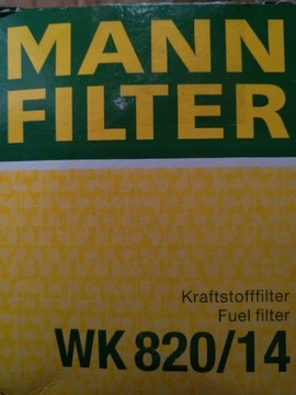 Filtr Paliwa MANN FILTER WK820/14