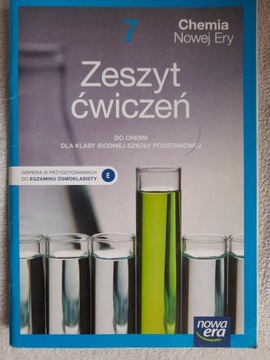 Zeszyt ćwiczeń Chemia 7, Nowa Era klasa VII