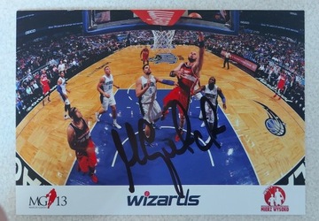 Marcin Gortat oryginalny autograf 