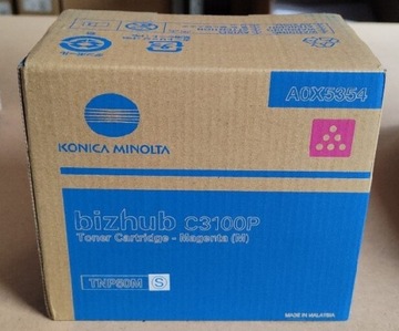 Toner Konica minolta A0X5354 magenta (czerwony)