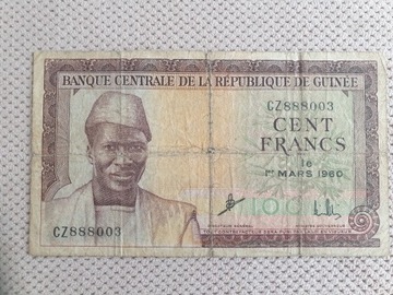 Gwinea 100 Francs