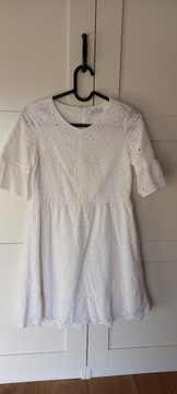 Sukienka Reserved r. 146 biała komunia 