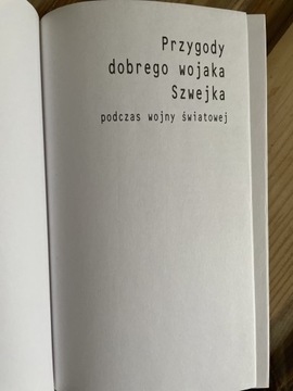 Przygody dobrego wojaka szwejka - Jaroslav Hasek