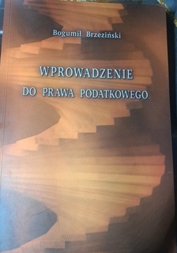 Wprowadzenie do prawa podatkowego 