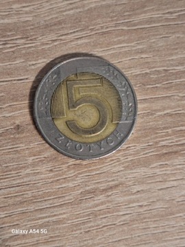 Moneta 5zl z 1994