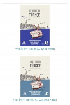 Język turecki podręcznik yedi iklim A2 zestaw nowe