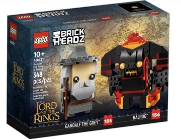 LEGO BrickHeadz Gandalf Szary i Balrog 40631