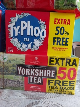 herbata Yorkshire 210 saszetek x2