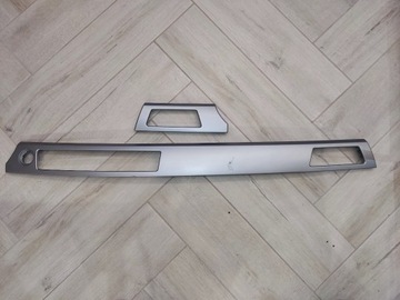 Dekory deski rozdzielczej BMW E90 tytan listwy 