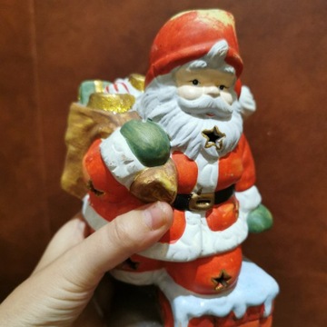Kominek na tealight tilajty Święty Mikołaj