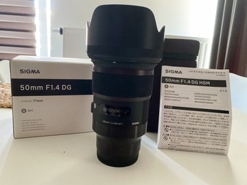 Sigma Art 50mm f1.4 (Sony)