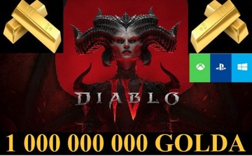 DIABLO 4 1000MLN 1KKK GOLDA ZŁOTA SOFT PC PS XBOX