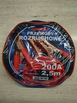 Kable / Przewody rozruchowe 200A / 2,5m