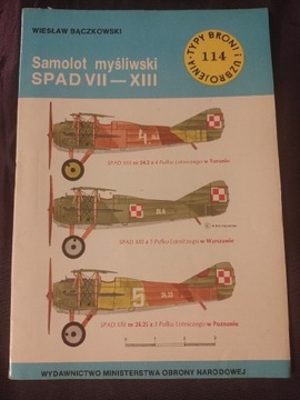 TBiU 114 Samolot myśliwski Spad VII-XIII