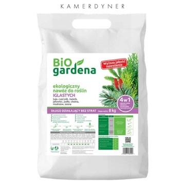 Nawóz BiOgardena do iglaków 8 kg