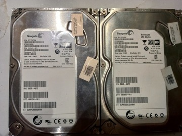 2 dyski 3,5 cala Seagate 250 GB