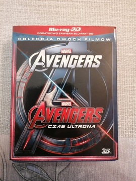 Avengers i Avengers: Czas Ultrona Pakiet Blu-ray3D