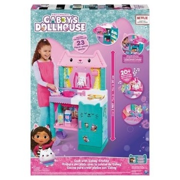 Gabby's Dollhouse Cakey Kitchen Set kuchnia z USA 