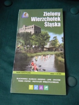 Zielony wierzchołek Śląska mapa turystyczna 