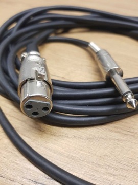 Kabel XLR - jack 6,3 mm Proel HPC225 5 m