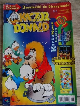 DISNEY__ KOMIKS KACZOR DONALD__ nr  8/2000