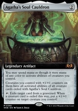 MTG Agatha's Soul Cauldron xWOE